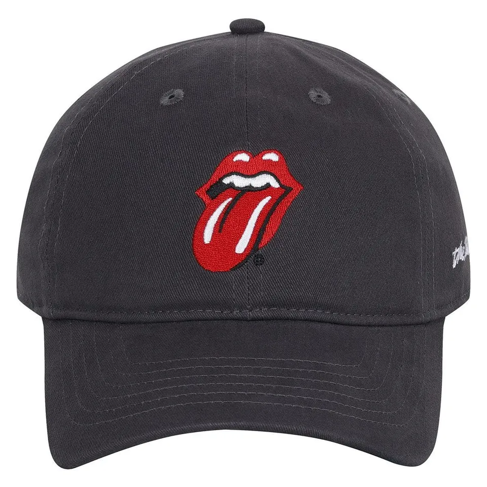 amplified-rolling-stones-charcoal-trucker-cap-baumwolle-unisex image 1