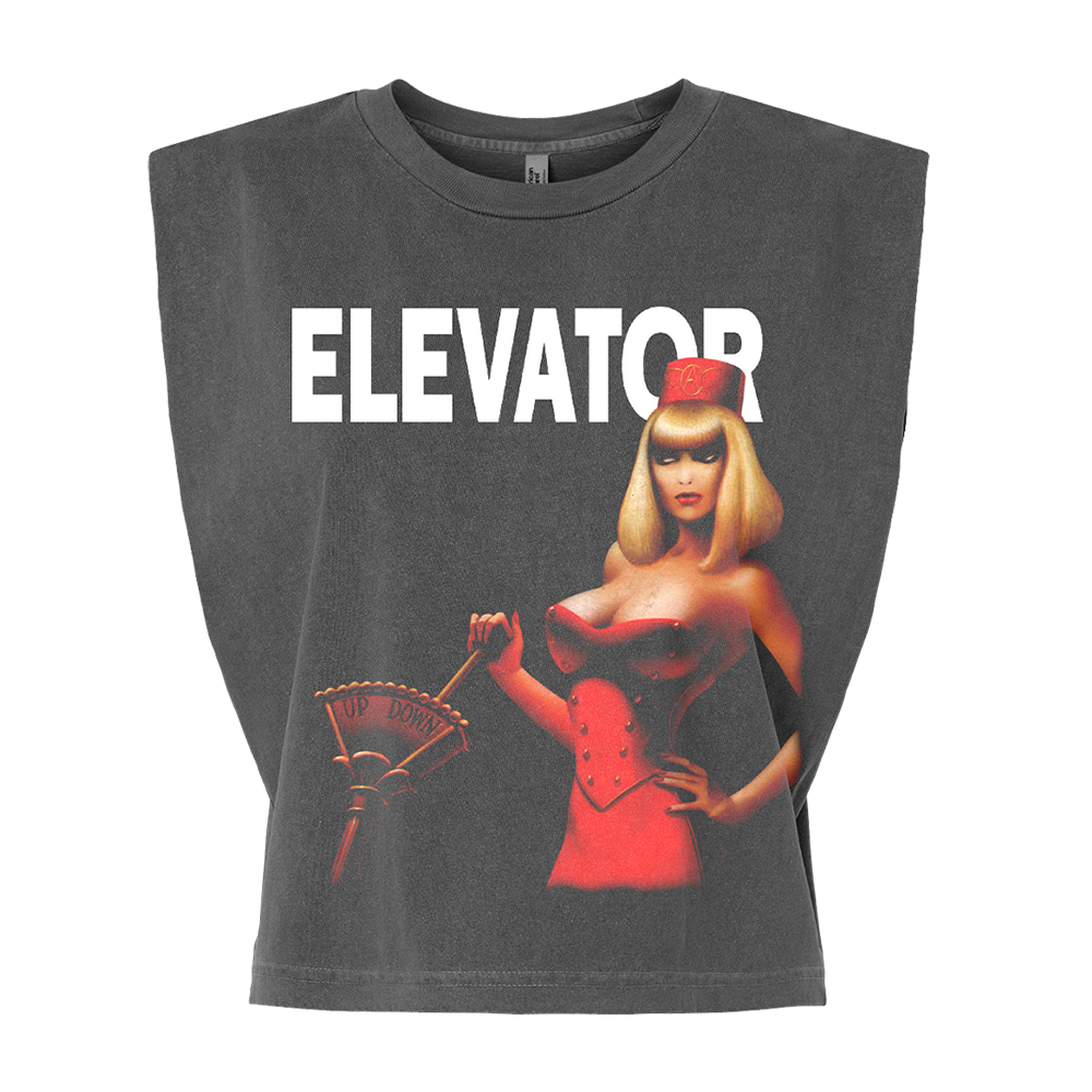 aerosmith-love-in-an-elevator-crop-top-damen-schwarz-baumwolle image 1