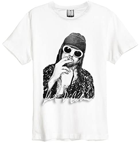 amplified-kurt-cobain-photograph-t-shirt-vintage-unisex image 5