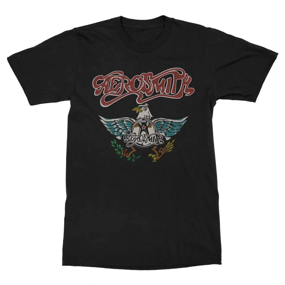 aerosmith-eagle-t-shirt-schwarz-unisex image 1