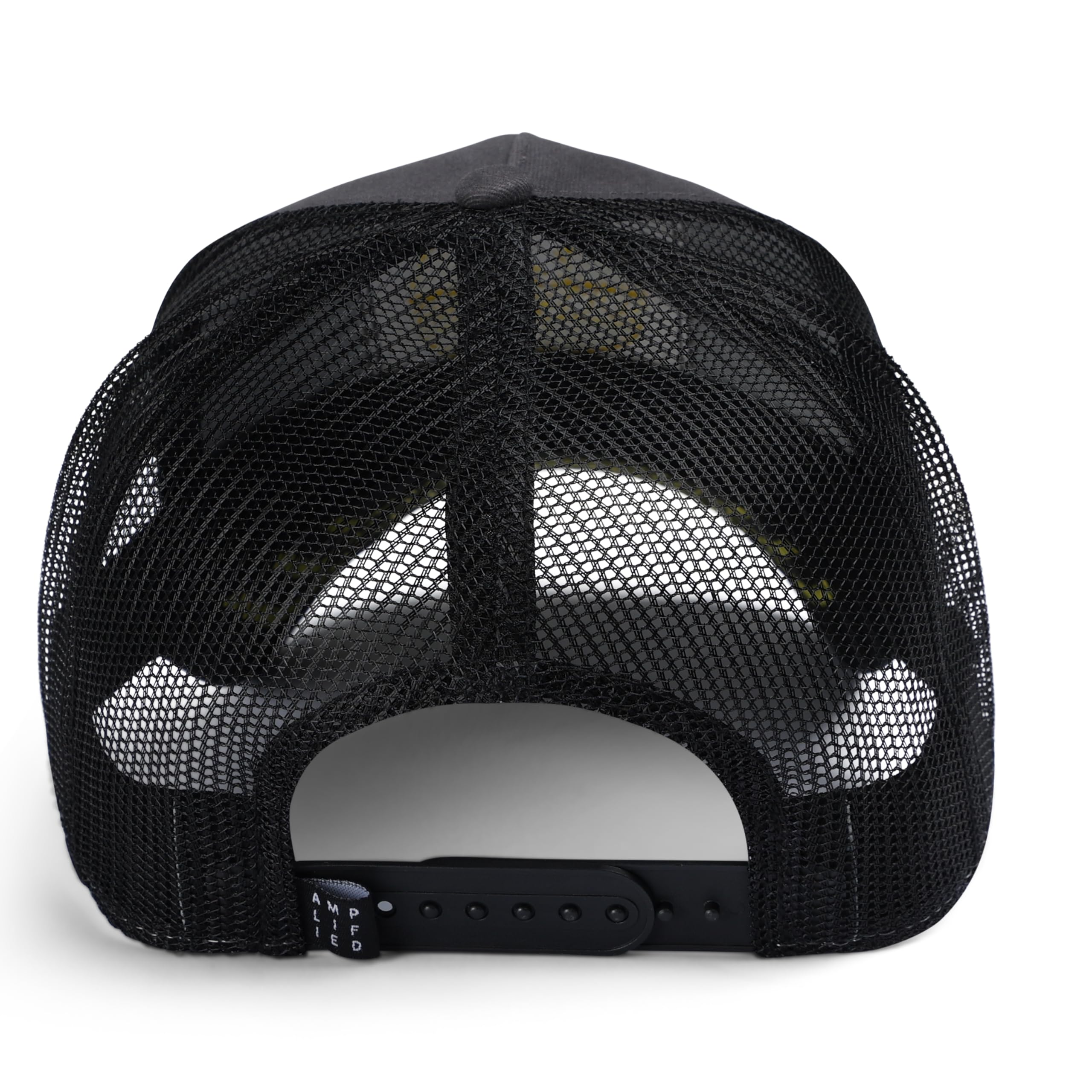 amplified-wu-tang-clan-trucker-cap-snapback-dunkelgrau image 3