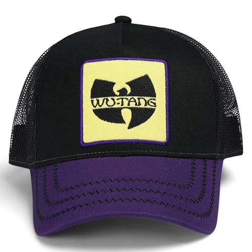 amplified-wu-tang-clan-trucker-cap-schwarz-snapback image 6