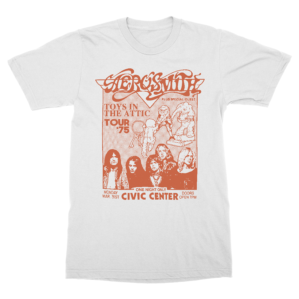 aerosmith-one-night-only-t-shirt-wei-baumwolle image 1