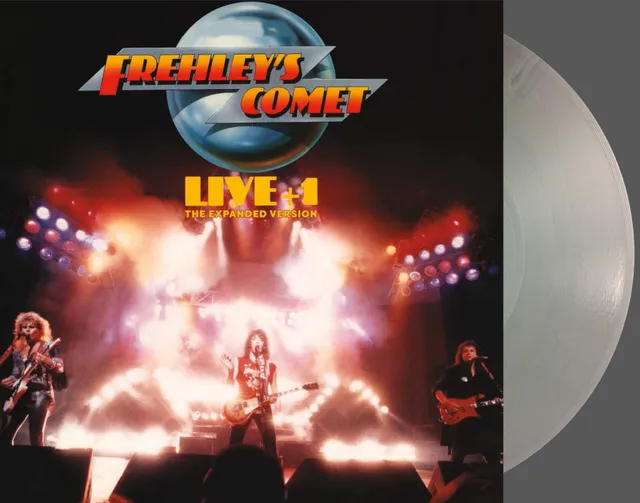 friday-music-frehley-s-comet-live-1-schallplatte-spaceman-silver-vinyl image 1