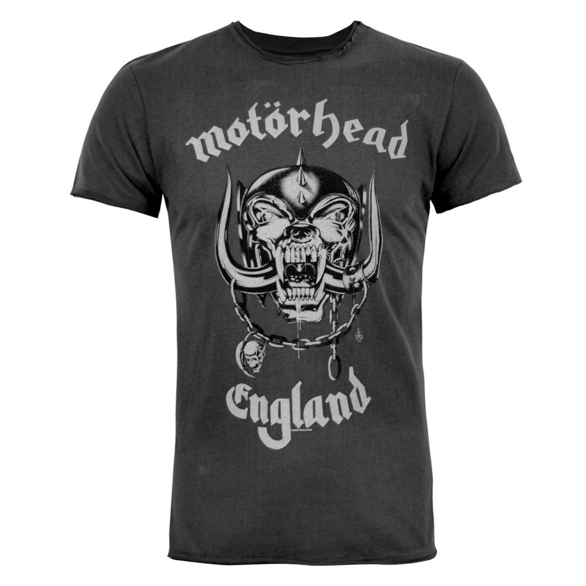 amplified-mot-rhead-england-band-t-shirt-herren-charcoal image 5