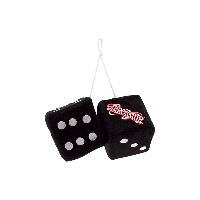 aerosmith-mirror-dice-spiegelw-rfel-schwarz-auto image 1