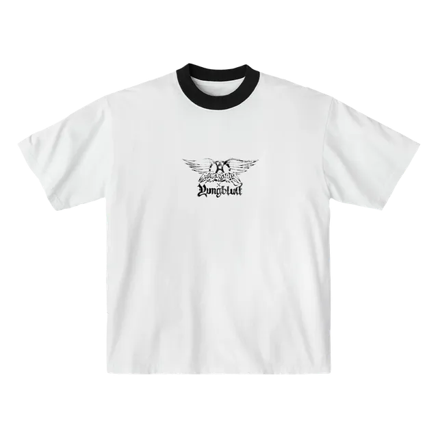 aerosmith-one-more-time-ringer-t-shirt-baumwolle-gr-l image 1