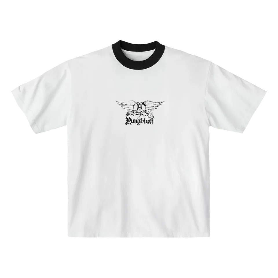 aerosmith-one-more-time-ringer-t-shirt-baumwolle-gr-l image 1