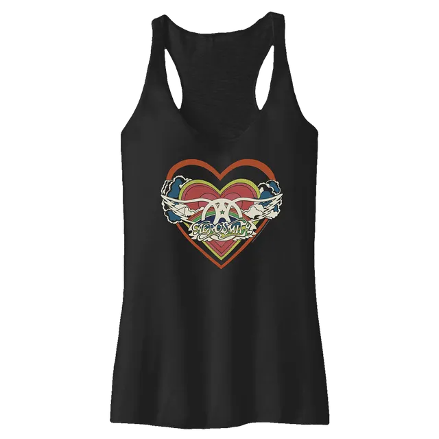aerosmith-rainbow-heart-tank-top-damen-racerback-tri-blend image 1