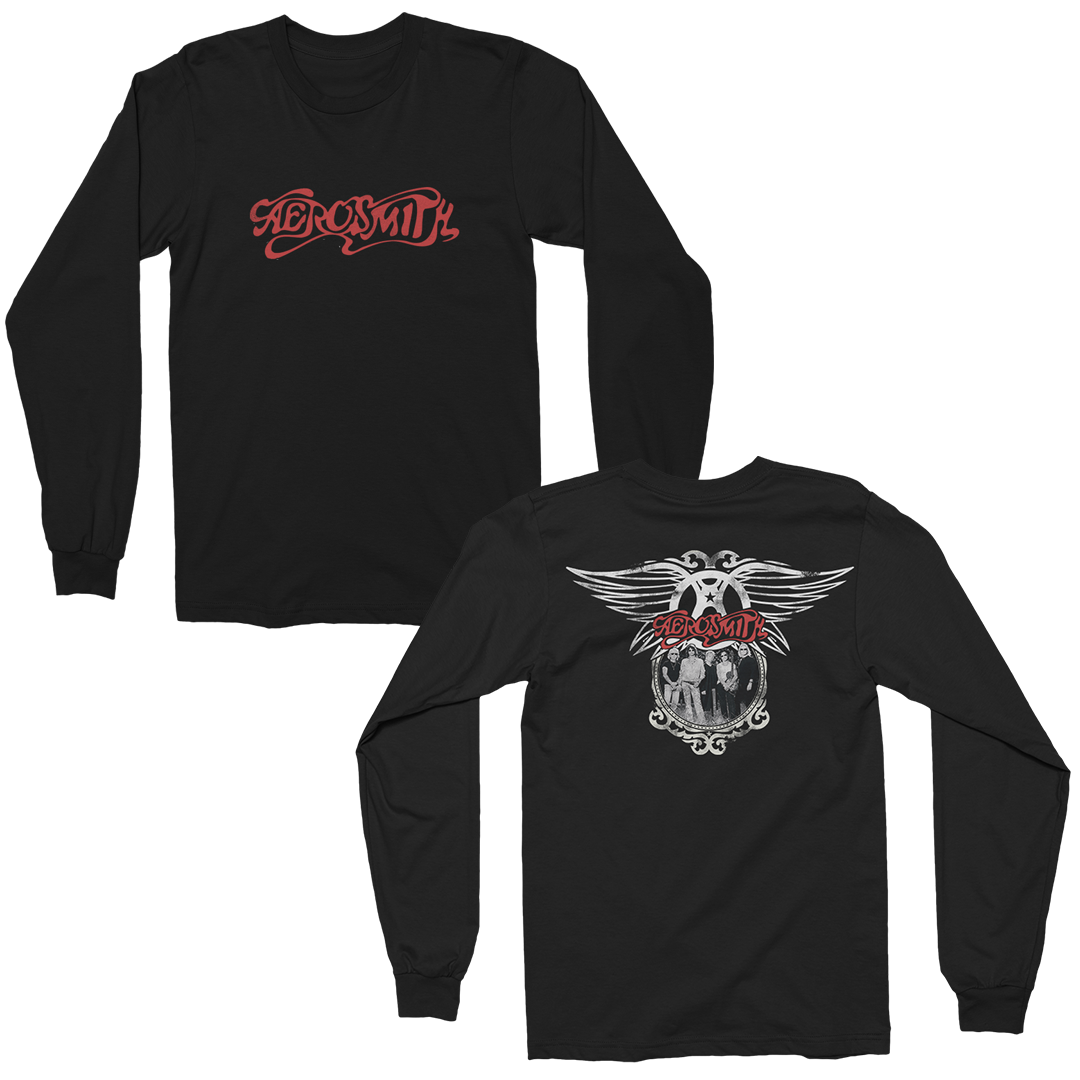 aerosmith-fly-away-longsleeve-schwarz-gr-l-unisex image 1