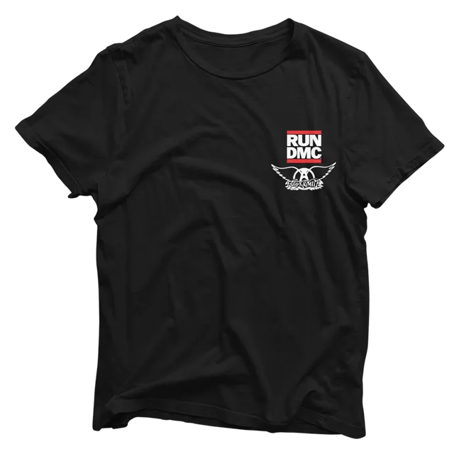 aerosmith-x-run-dmc-walk-this-way-t-shirt-schwarz image 1