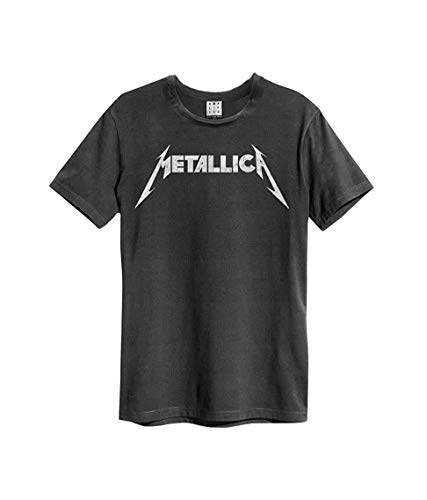 amplified-metallica-spiked-logo-t-shirt-grau image 7