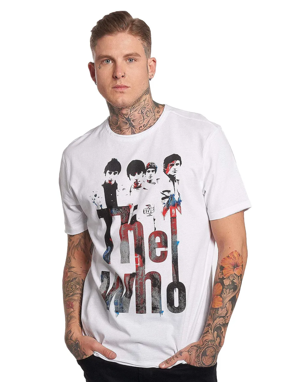 amplified-the-who-graffiti-t-shirt-herren-vintage image 1
