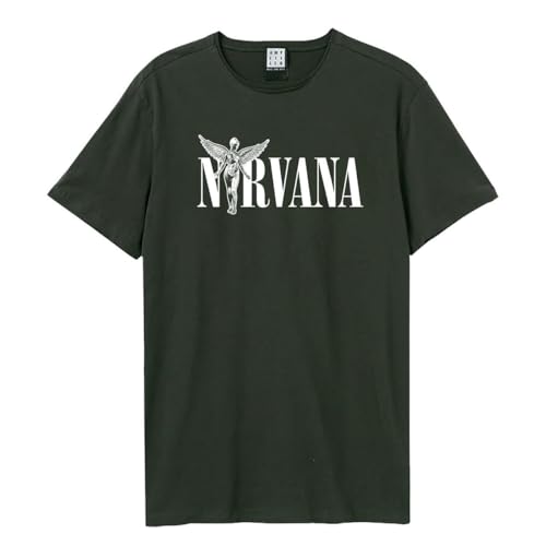 amplified-nirvana-in-utero-band-t-shirt-l-schwarz-baumwolle image 8