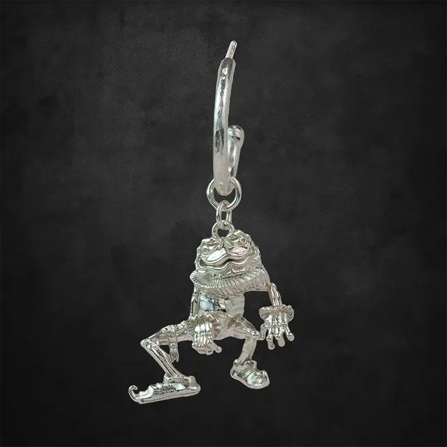 aerosmith-x-distefano-hopscotch-creolen-ohrring-patina-single image 1