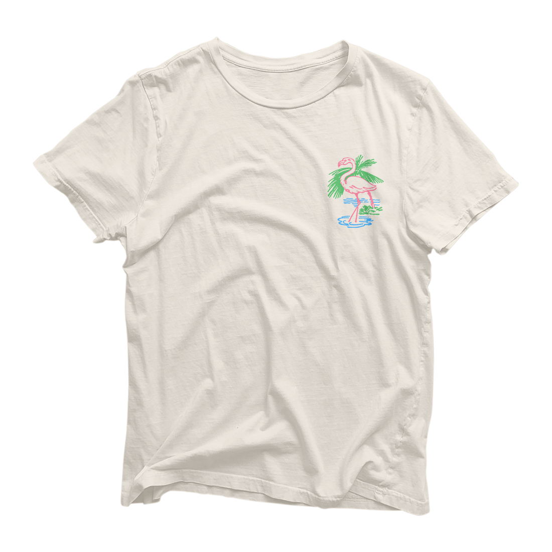 aerosmith-permanent-vacay-flamingo-t-shirt-wei-gr-l image 2