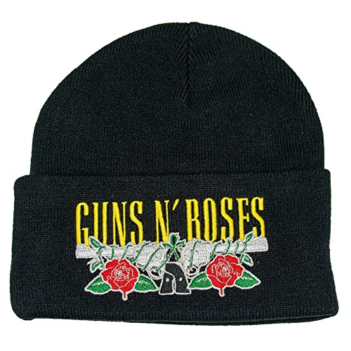 amplified-beanie-guns-n-roses-gun-crest-m-tze-schwarz image 3