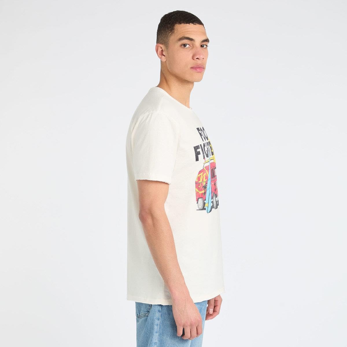 amplified-foo-fighters-camper-van-t-shirt-s-creme-baumwolle image 4