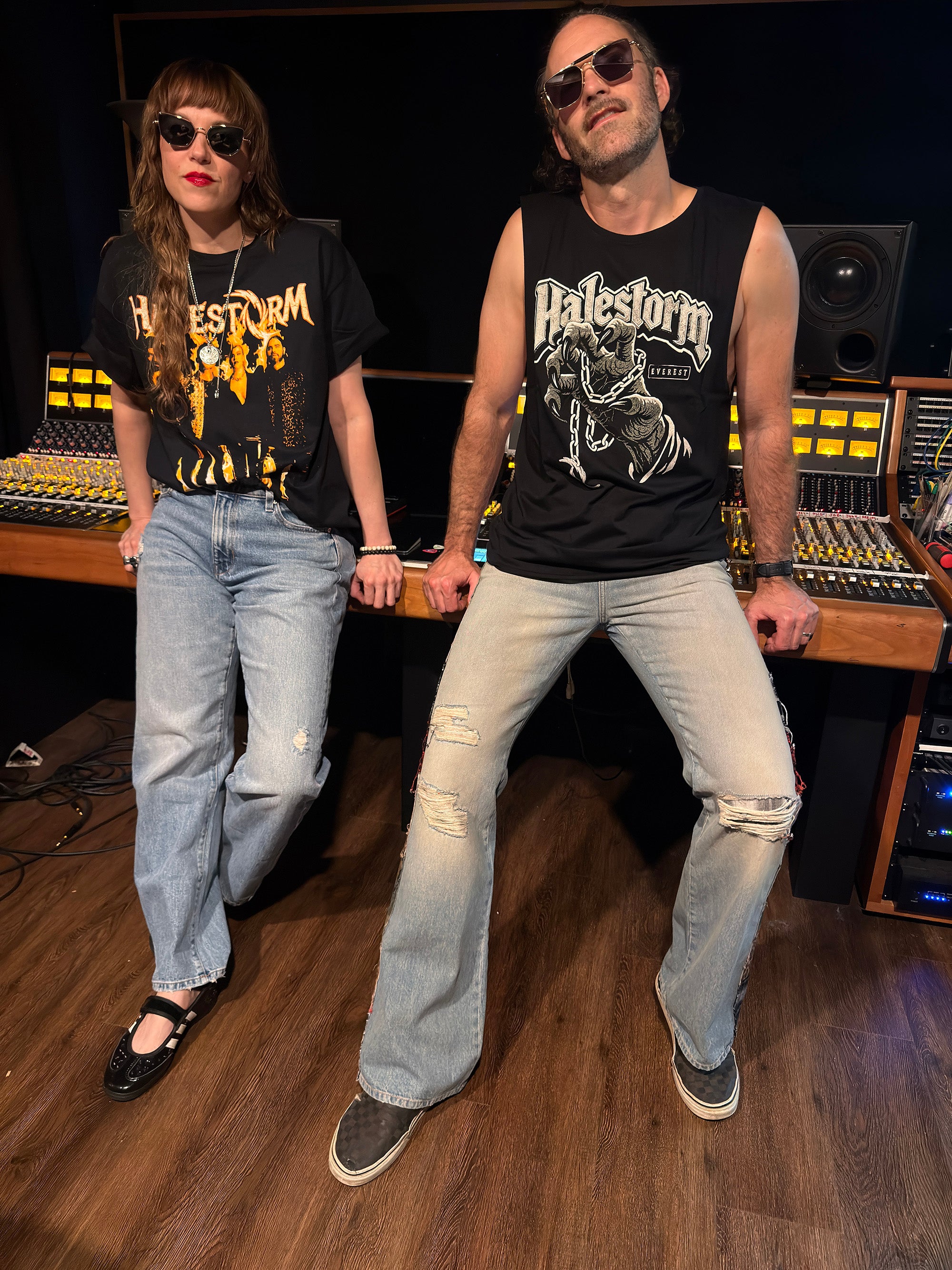 halestorm-firestorm-t-shirt-schwarz-baumwolle-unisex image 2