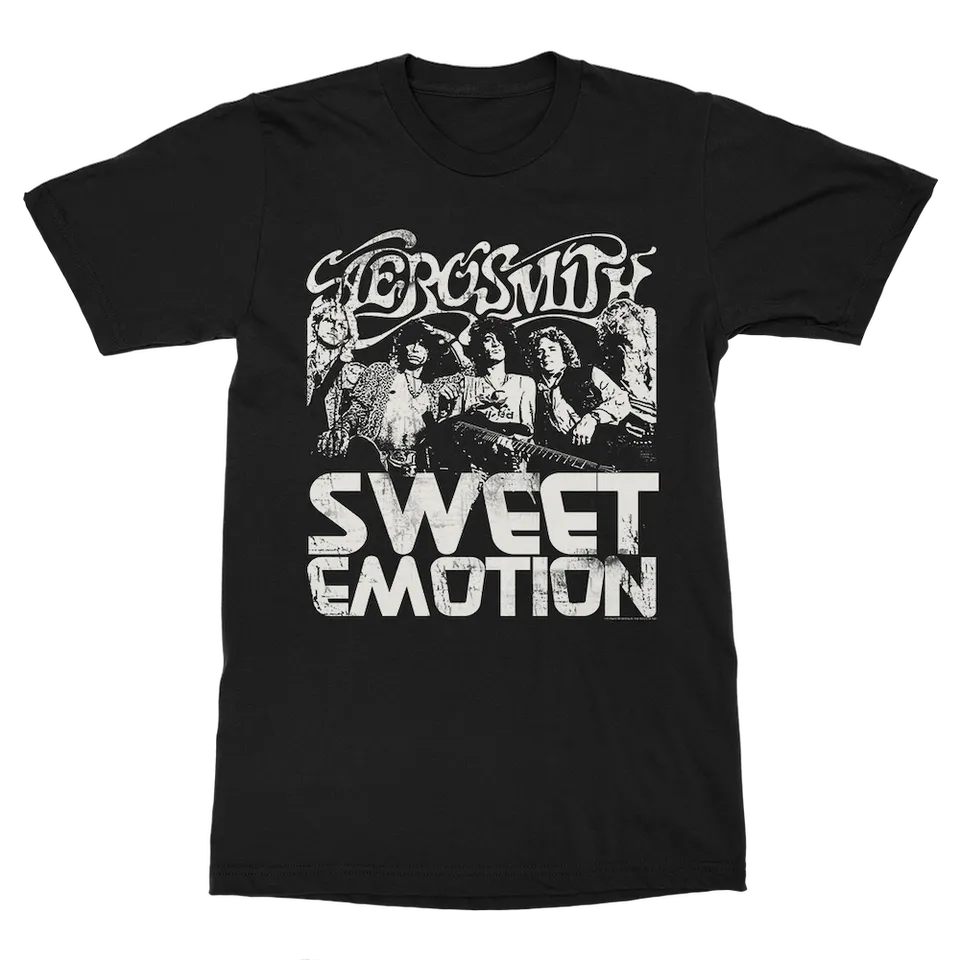 aerosmith-sweet-emotion-t-shirt-schwarz-unisex image 1