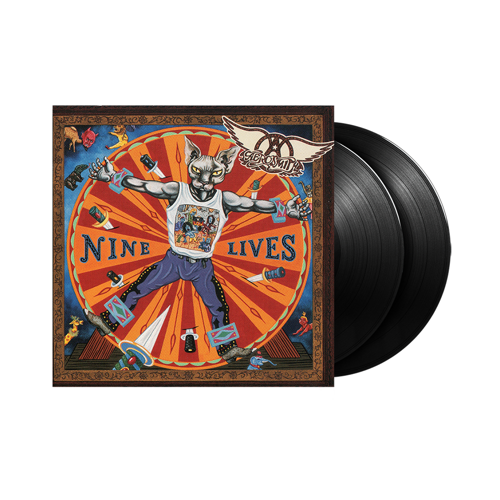 aerosmith-nine-lives-2lp-doppel-vinyl-schallplatte-1997 image 1