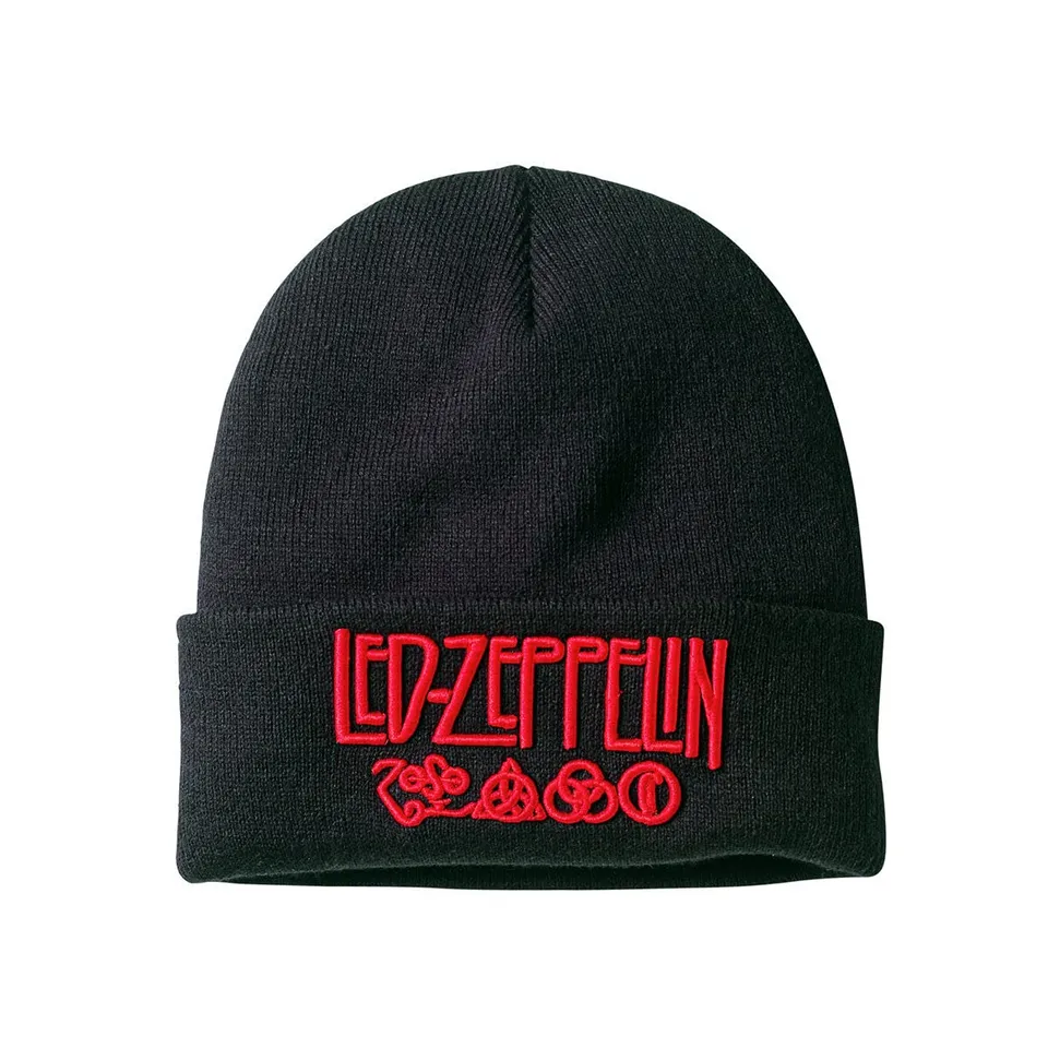 amplified-led-zeppelin-logo-beanie-m-tze-bestickt image 1