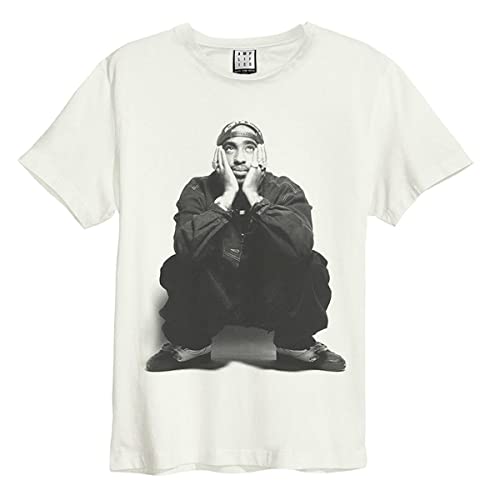 amplified-tupac-shakur-t-shirt-wei-unisex-baumwolle image 2