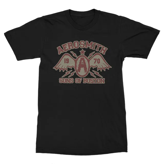 aerosmith-sons-of-boston-t-shirt-schwarz-unisex image 1