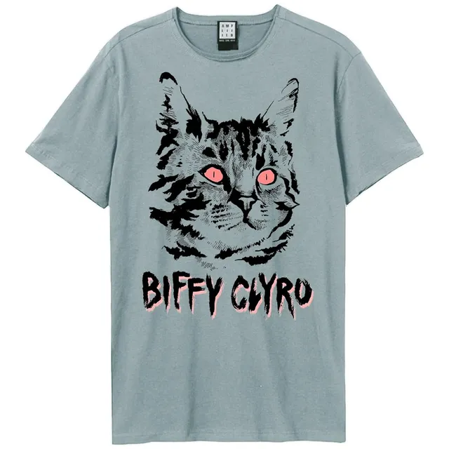 amplified-biffy-clyro-black-cat-t-shirt-baumwolle image 1