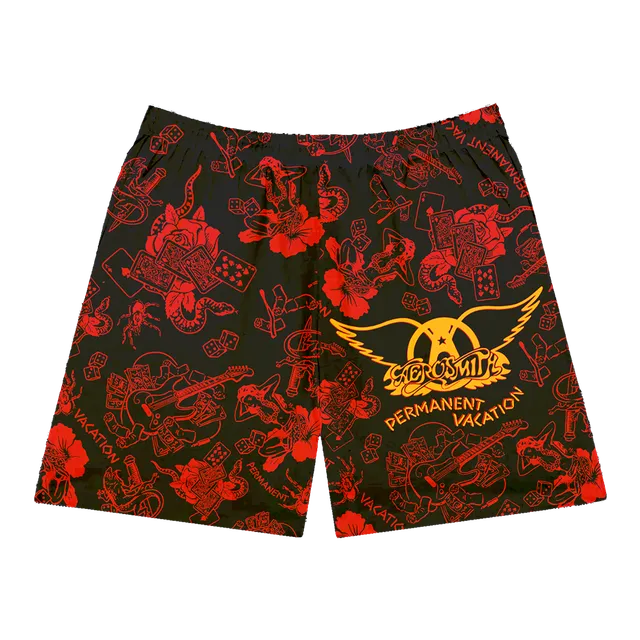 aerosmith-permanent-vacation-badehose-swim-shorts-print image 1