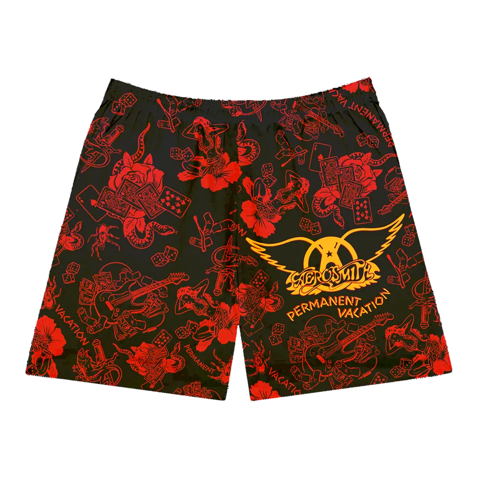 aerosmith-permanent-vacation-badehose-swim-shorts-print image 1