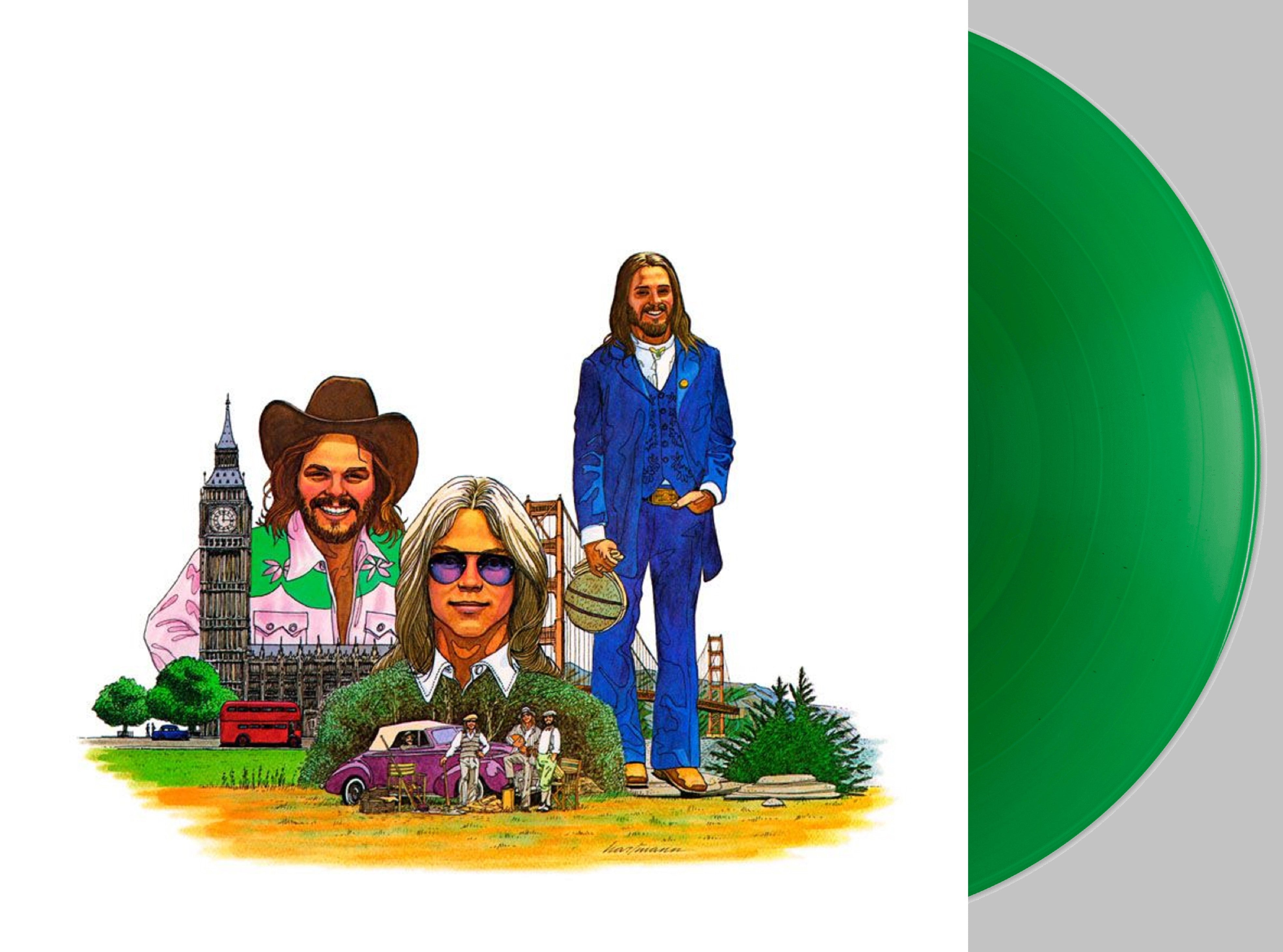 friday-music-america-history-greatest-hits-schallplatte-green-vinyl image 1