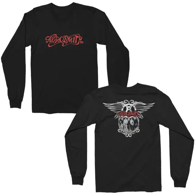 aerosmith-fly-away-longsleeve-schwarz-gr-l-unisex image 1