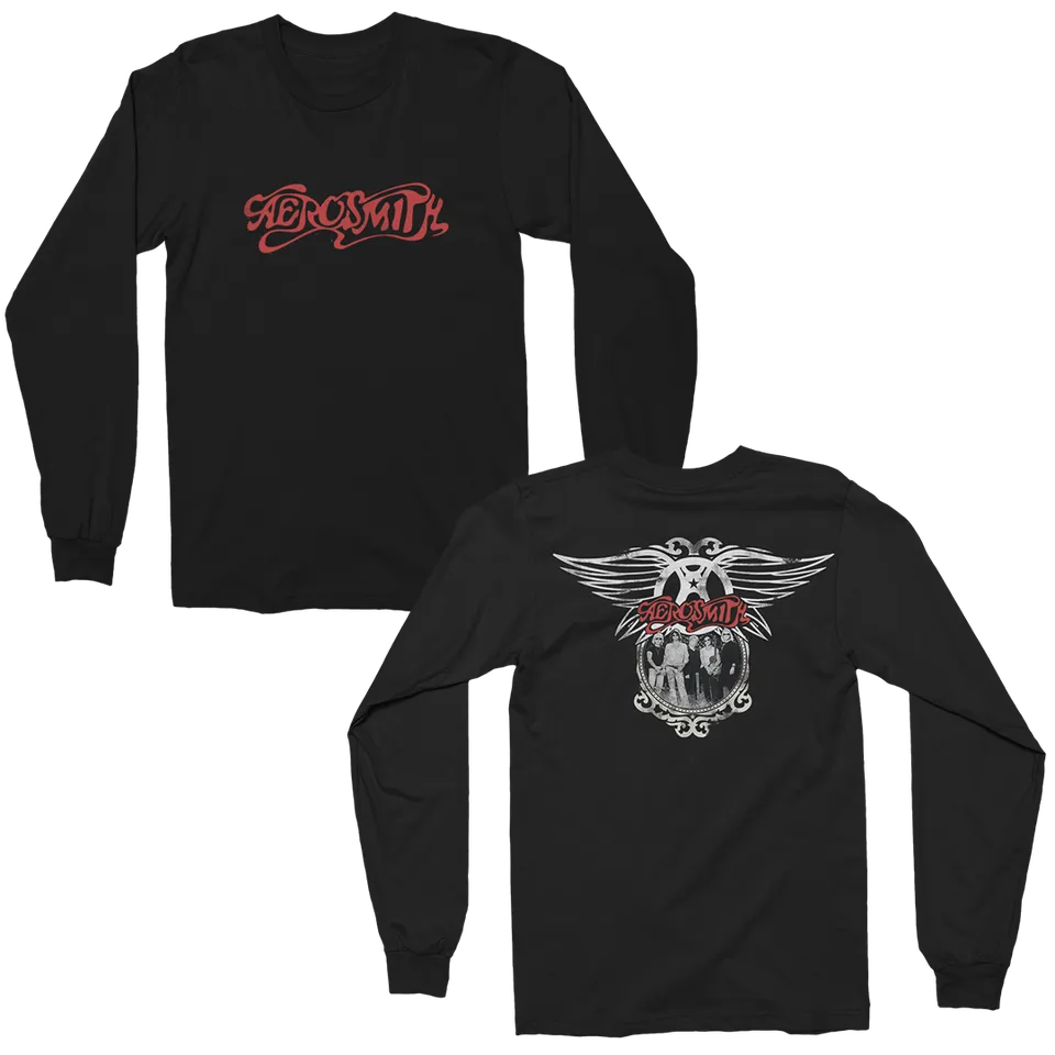 aerosmith-fly-away-longsleeve-schwarz-gr-l-unisex image 1