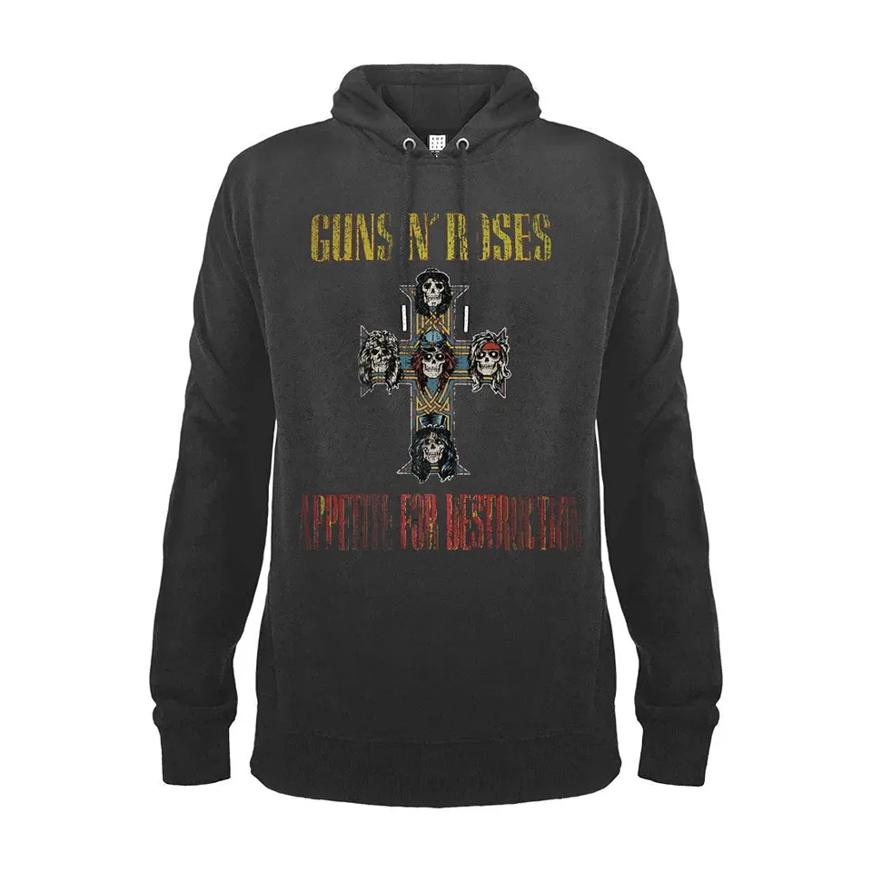 amplified-guns-n-roses-appetite-hoodie-schiefergrau image 1