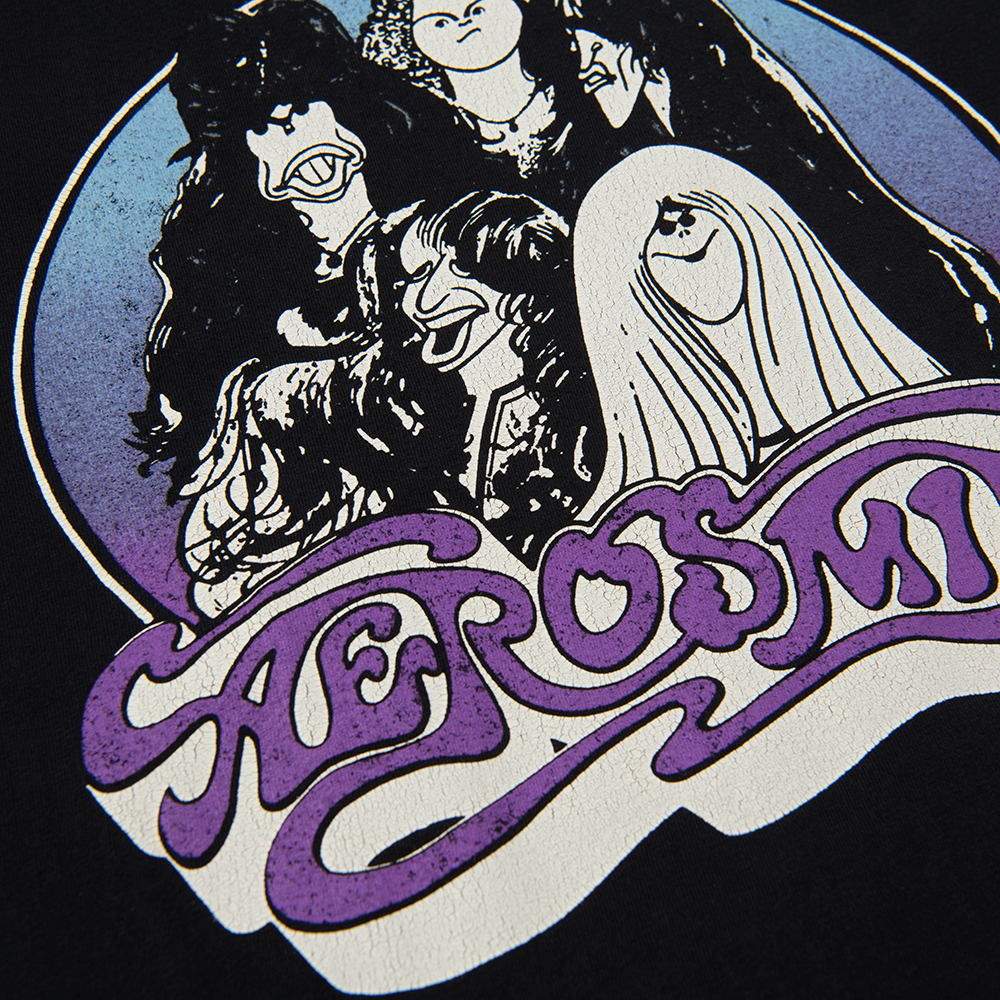 aerosmith-checkmate-t-shirt-schwarz-draw-the-line-vintage image 2