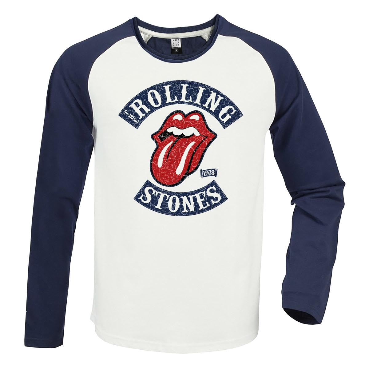 amplified-1978-tour-longsleeve-raglan-gr-l-vintage image 1