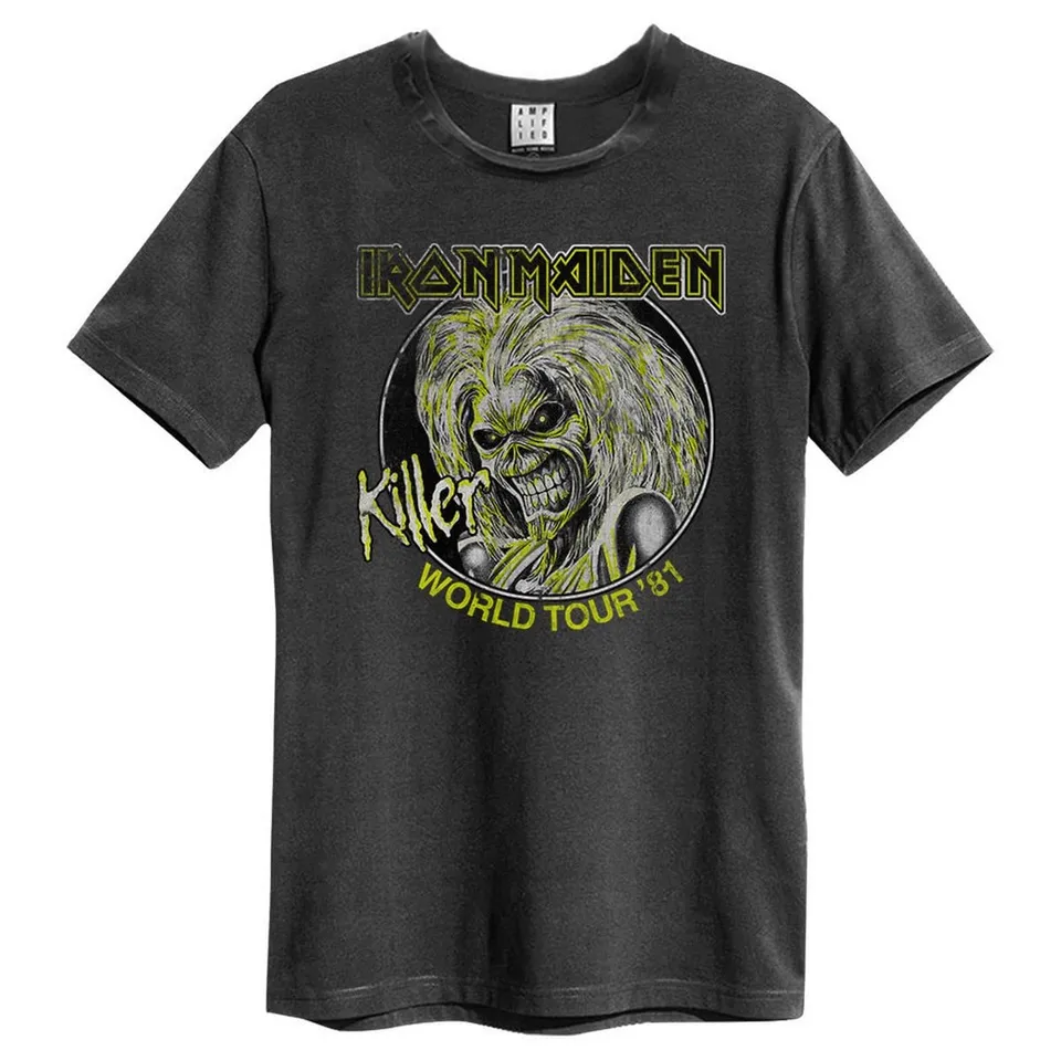 amplified-iron-maiden-trooper-t-shirt-gr-e-m-vintage image 1