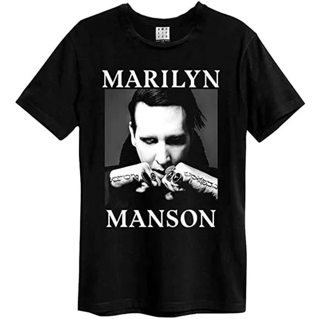 amplified-marilyn-manson-fists-t-shirt-gr-e-s-schwarz image 1