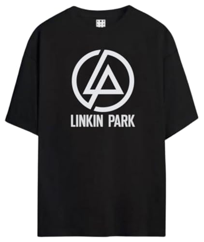 linkin-park-tour-shirt-t-shirt-oversized-holzkohle-baumwolle image 5