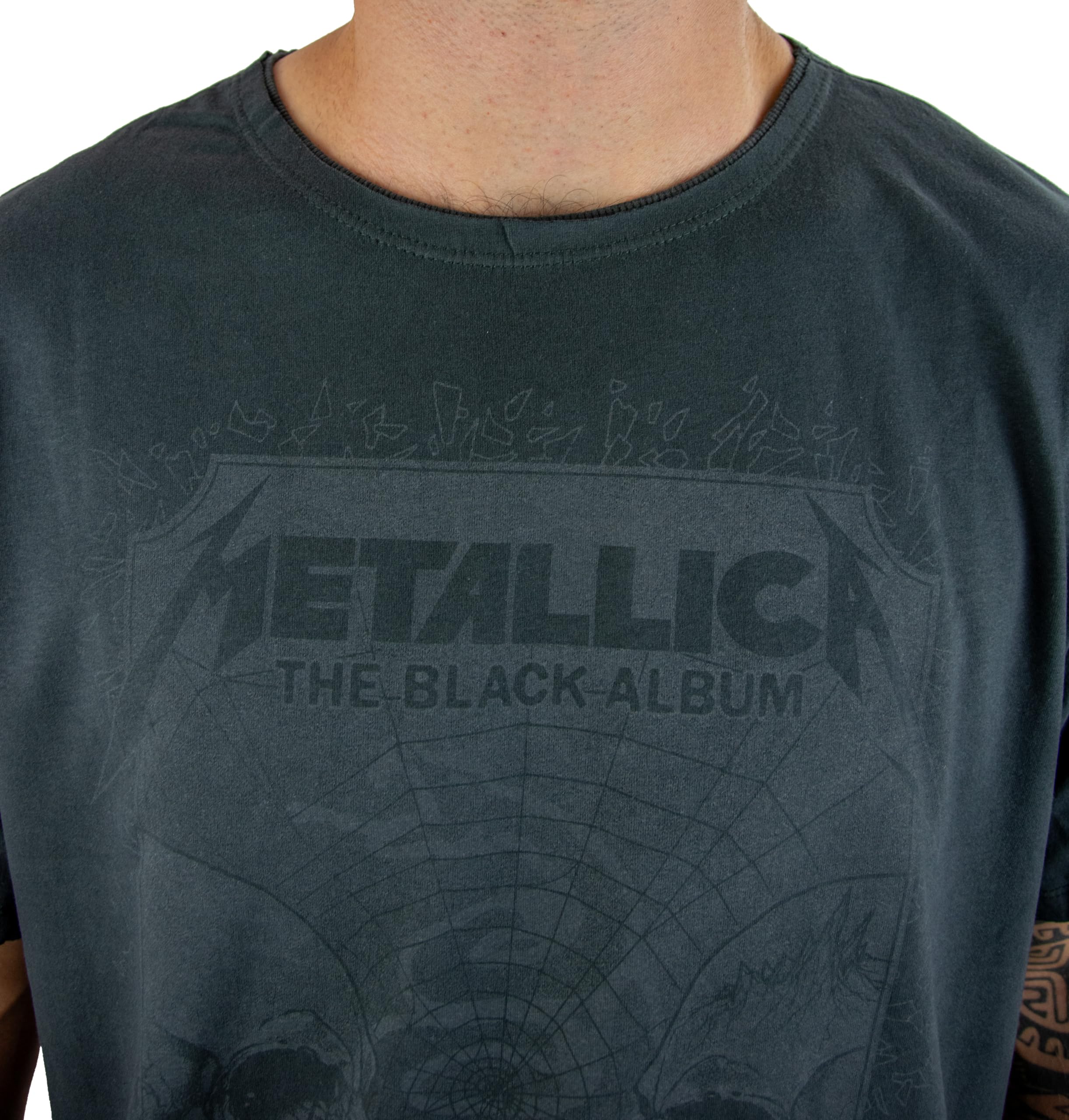 amplified-metallica-the-black-album-t-shirt-gr-e-s-vintage image 2