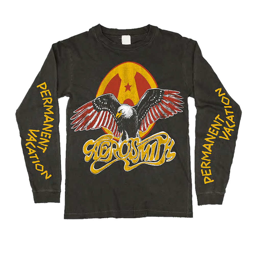 aerosmith-madeworn-eagle-longsleeve-baumwolle-unisex image 1