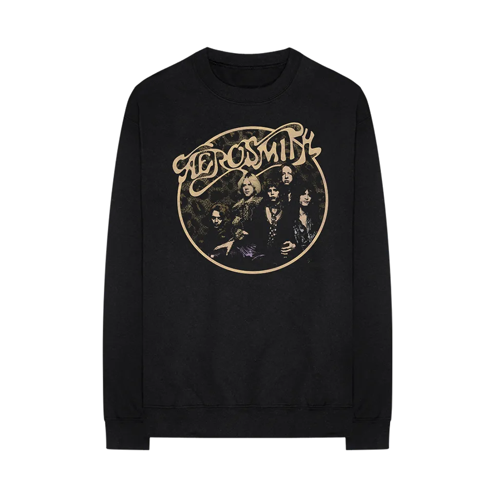 aerosmith-leopard-fleece-crew-neck-sweatshirt-unisex image 1