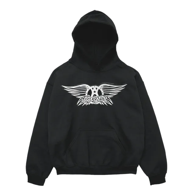 aerosmith-yungblud-one-more-time-hoodie-schwarz-unisex image 1