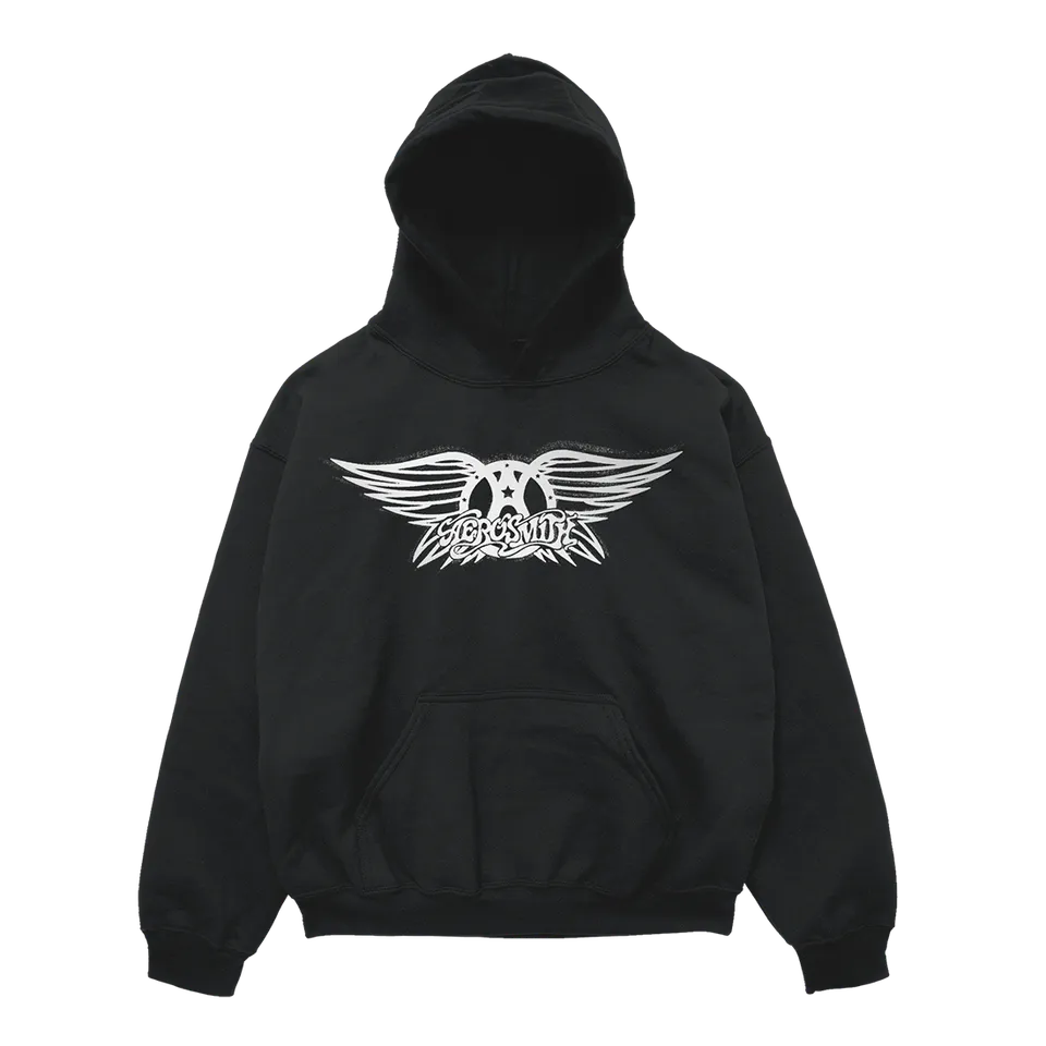 aerosmith-yungblud-one-more-time-hoodie-schwarz-unisex image 1