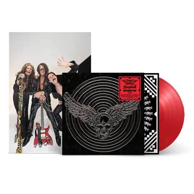 aerosmith-yungblud-one-more-time-vinyl-rot-ep-poster image 1