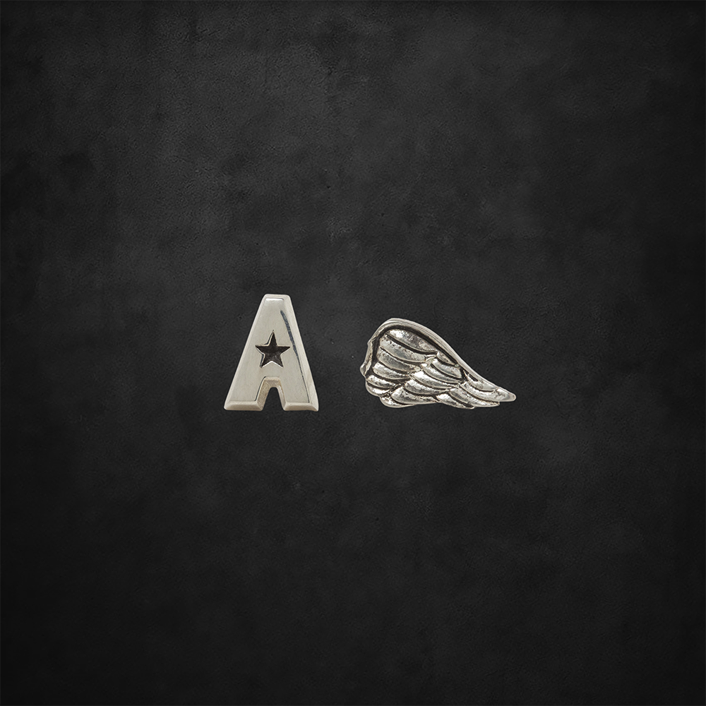 aerosmith-x-distefano-write-me-a-letter-ohrringe-silber image 1