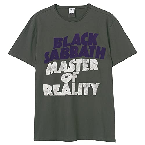 amplified-black-sabbath-master-of-flock-t-shirt-charcoal-rundhals image 3