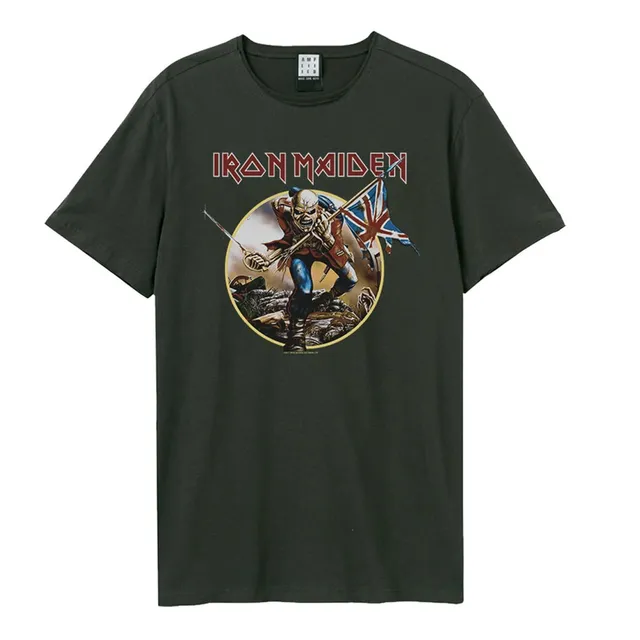 amplified-iron-maiden-trooper-t-shirt-dunkelgrau-gr-s-baumwolle image 1