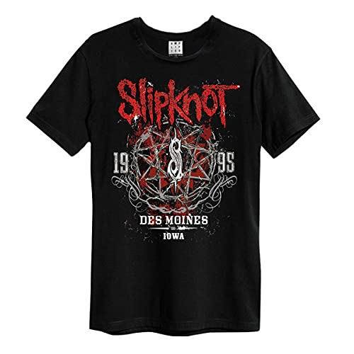 amplified-slipknot-des-moines-t-shirt-charcoal-xl image 2